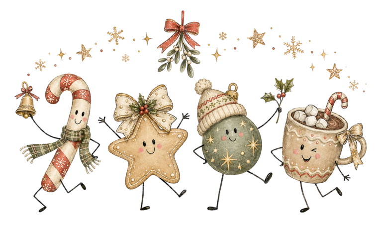 Cute Christmas Treat Friends – GBH21712